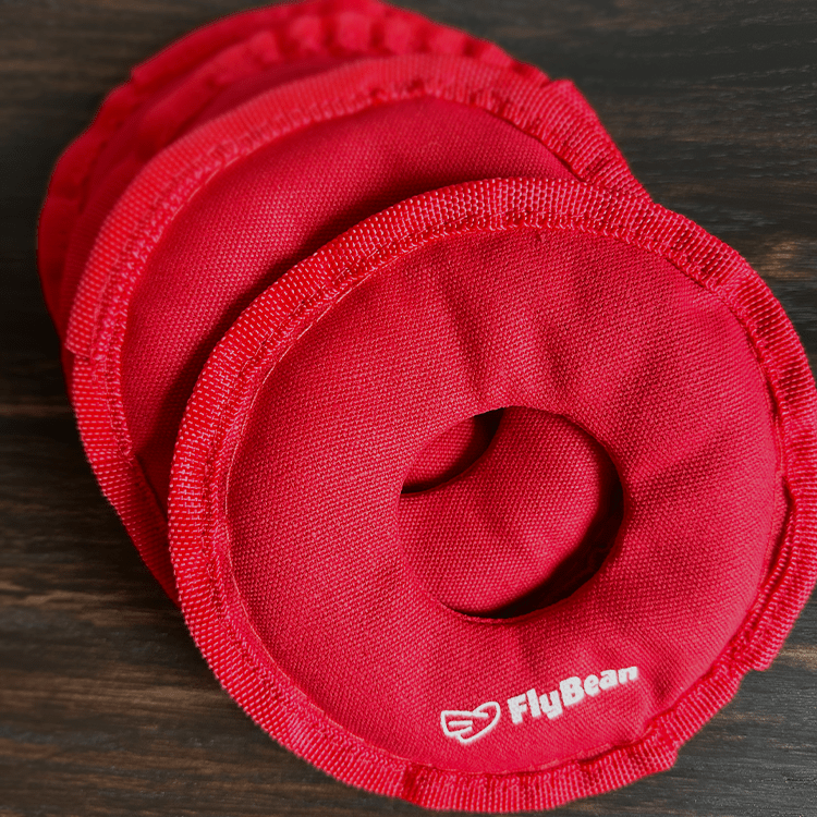4 Red FlyBean Bags